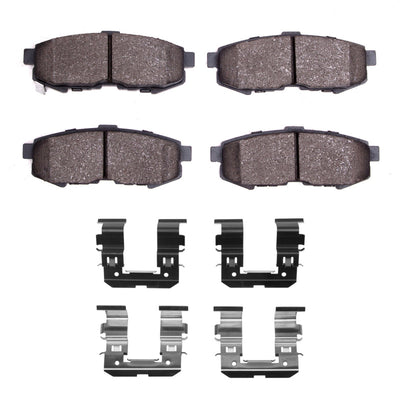 DFC 04-06 Mazda MPV Rear 4000 HybriDynamic Brake Pads and Hardware Kit