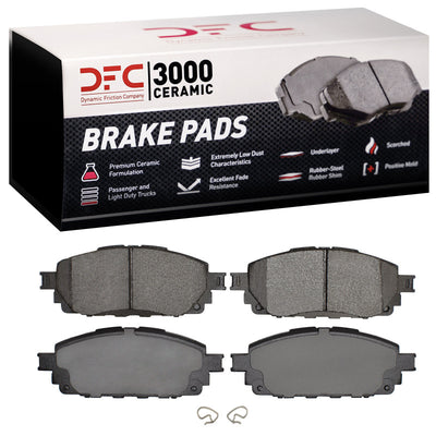 DFC 16-25 Toyota Hilux (Mexico) Front 3000 Semi-Metallic Brake Pads