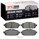 DFC 16-25 Toyota Hilux (Mexico) Front 3000 Semi-Metallic Brake Pads
