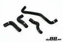 do88 Volvo C30/C70/S40/V50 Turbo 04-13 Heater Hoses Black
