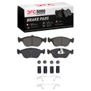 DFC 93-00 Volvo 850/V70 Front 5000 Advanced Low Metallic Brake Pads and Hardware Kit