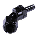 Russell 8AN ProClassic Crimp 60 Degree Hose End - Black