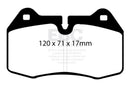 EBC S5 Brake Pad and Rotor Kit