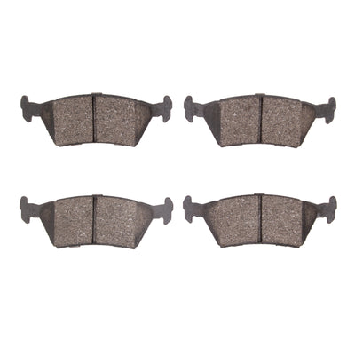DFC 85-91 Chrysler TC Maserati Rear 5000 Advanced Semi Metallic Brake Pads