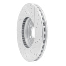 R1 08-12 Audi A4 Front & Rear Drilled & Slotted Silver Brake Rotor Set