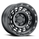 Raceline 957B Halo 17x8.5in / 6x120 BP / 0mm Offset / 67.1mm Bore - Satin Black Wheel