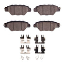 DFC 16-23 Mazda CX-9 Front & Rear Geospec Rotors w/4000 HybriDynamic Brake Pads w/Hardware