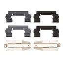 DFC 97-10 Chevrolet Corvette Front 5000 Advanced Semi Metallic Brake Pads and Hardware Kit