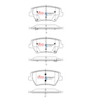 DBA 2021+ Genesis GV80 Street Series Rear Brake Pads
