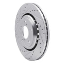 R1 18-25 Honda Odyssey Front & Rear Drilled & Slotted Silver Brake Rotor Set