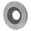R1 95-04 Toyota Tacoma Front Drilled & Slotted Silver Brake Rotor Set