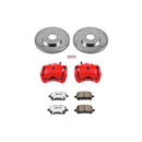 Power Stop 04-08 Chevrolet Malibu Front & Rear Z26 Street Warrior Brake Kit w/Calipers