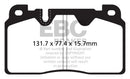 EBC S15 Brake Pad and Rotor Kit