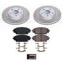 Power Stop 17-18 Mazda 3 Front and Rear Semi-Coated Rotor Kit