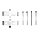 DFC 03-05 Jaguar XJR Front 5000 Advanced Low Metallic Brake Pads and Hardware Kit