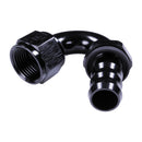 Russell 12AN Twist-Lok 150 Degree Hose End - Black