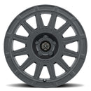 ICON Ricochet 15x7 5x100 15mm Offset 4.6in BS 56.1mm Bore Satin Black Wheel