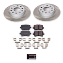 Power Stop 2010 Volkswagen Golf Front and Rear Semi-Coated Rotor Kit