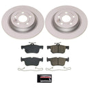 Power Stop 2023 Ford Bronco Sport Front and Rear Z17 Coated Brake Kit