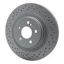 DFC 08-15 Mercedes-Benz C63 AMG Rear Drilled GeoSPEC Coated Rotor and Slotted