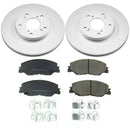 Power Stop 2019 Honda Insight Front & Rear Z17 Evolution Geomet Coated Brake Kit