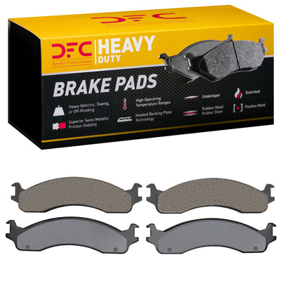 DFC 95-07 Ford E-150 Econoline Front Heavy Duty Pads - Semi Metallic