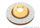 DBA 20-21 Mercedes-Benz CLA35 AMG Base Brakes Rear 4000 Series Drilled Rotor