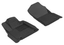 3D MAXpider 2012-2013 Toyota Tundra Crewmax Kagu 1st & 2nd Row Floormats - Black