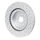 DFC 18-21 Subaru WRX STI Front Drilled Hi-Carbon Alloy Geomet Coated Rotor