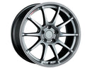 SSR GTV02 18x8.5 5x114.3 40mm Offset Flat Black Wheel 05-07 STI / 11+ tC