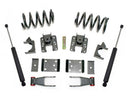 MaxTrac 07-13 GM C/K1500 2WD/4WD Extended/Crew Cab 2in/4in Lowering Coil Kit