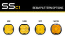 Diode Dynamics Stage Series C1 Lens SAE Fog - Yellow