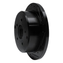 R1 04-04 Pontiac GTO Rear Right Drilled & Slotted Black Brake Rotor