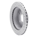 R1 84-87 Chevrolet Corvette Front & Rear Drilled & Slotted Silver Brake Rotor Set