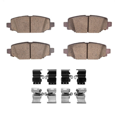 DFC 18-25 Jeep Wrangler Rear Ultimate Duty Performance Brake Pads and Hardware Kit