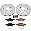 Power Stop 01-07 Chrysler Town & Country Front & Rear Z17 Evolution Geomet Coated Brake Kit