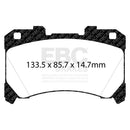 EBC 2023+ Toyota GR Corolla Yellowstuff Front Brake Pads