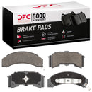DFC 84-87 Pontiac Fiero Front 5000 Advanced Semi Metallic Brake Pads