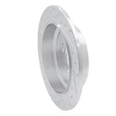 R1 05-10 Honda Odyssey Rear Right Drilled & Slotted Silver Brake Rotor