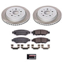 Power Stop 08-14 Cadillac CTS Front and Rear Semi-Coated Rotor Kit