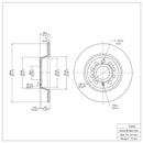 DFC GeoSPEC Coated Rotors - Plain