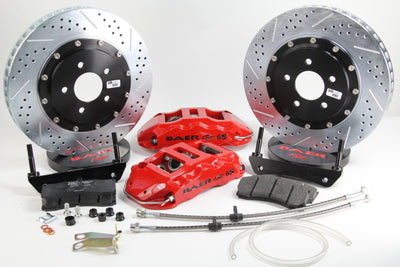 Baer Brakes 84-87 Chevrolet Corvette 14in Extreme+ Rear SDZ Brake Kit - Black