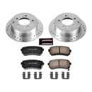 Power Stop 10-13 Kia Forte Front & Rear Z23 Evolution Sport Brake Kit