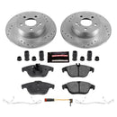 Power Stop 2015 Mercedes-Benz C250 Front & Rear Z23 Evolution Sport Brake Kit