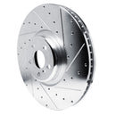 R1 17-25 BMW 840i Gran Coupe Front Drilled & Slotted Silver Brake Rotor Set