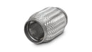 Vibrant SS Flex Coupling with Inner Braid Liner 1.75in inlet/outlet x 4in flex length