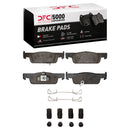 DFC 16-18 Smart Fortwo Front Rotors with 5000 Advanced Brake Pads w/Hardware