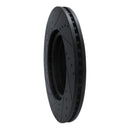 R1 19-25 Ram 1500 Front Drilled & Slotted Black Brake Rotor Set