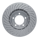 DFC 99-23 Porsche 911 Right Front Drilled Hi-Carbon Alloy Geomet Coated Rotor