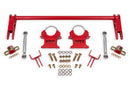 BMR 79-04 Ford Mustang 1.25in Rear Weld-on Anti-roll Bar Kit - Hollow - Red